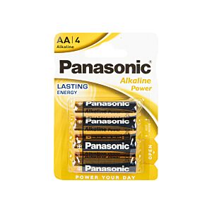 Bateria alkaliczna AA 1.5 LR6 Panasonic 4 Sztuki