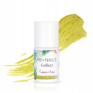 PB NAILS Baza hybrydowa Summer Base Żółta - 10ml