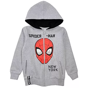 SPIDER-MAN BLUZA ZAMEK KAPTUR ocieplana oryginalna SZARA 152 R705T