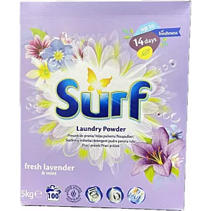 Proszek do prania Surf Fresh Lavender & Mint 100p 5kg