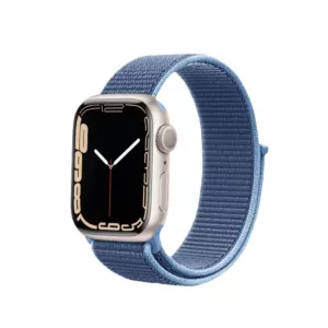 Crong Nylon - Pasek sportowy do Apple Watch 38/40/41 mm (Ocean Blue)