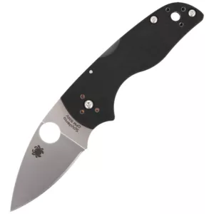 Nóż Składany EDC Spyderco C230MBGP Lil' Native G-10 Black Mid Back Lock Plain