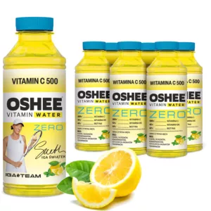 6x OSHEE Vitamin Water witamina C500 555 ml