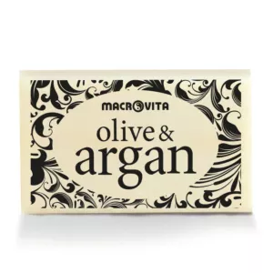 MACROVITA Olive & Argan mydło z oliwą z oliwek i olejkiem arganowym 50g