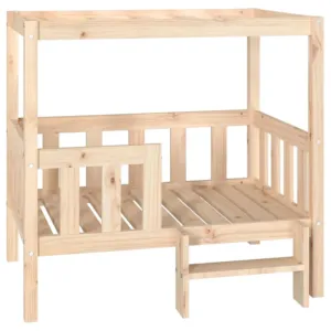 Legowisko dla psa, 95,5x73,5x90 cm, lite drewno sosnowe