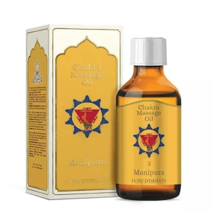 Olejek do masażu czakr 3 Manipura splotu słonecznego 100 ml