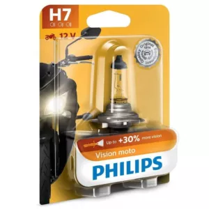 Żarówka H7 PHILIPS Vision Moto +30% 12V 55W