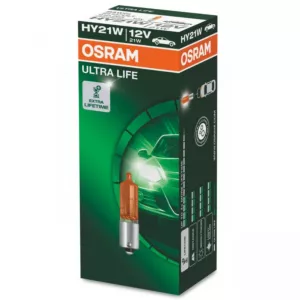 Żarówki 10x HY21W OSRAM Ultra Life BAW9s 12V 21W