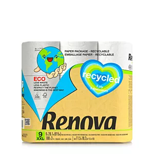 Papier toaletowy Renova Recycled  9R