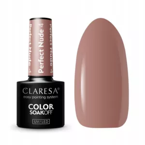 CLARESA Lakier hybrydowy PERFECT NUDE 4 - 5g