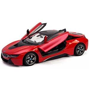 BMW I8 56500 Rastar 1:24 metal czerwony