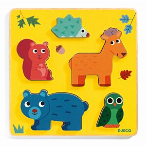 Drewniane puzzle przestrzenne FRIMOURS DJ01059