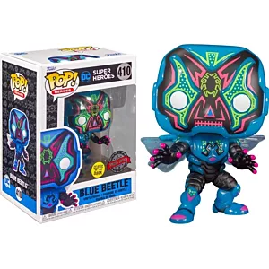 Figurka Funko POP! DC Super Heroes Blue Beetle 410 SE Glow