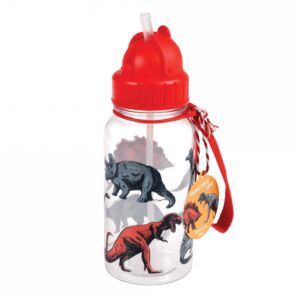 Bidon ze słomką 500 ml Dinozaury, Rex London