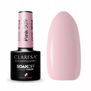 CLARESA Lakier hybrydowy PINK 509 - 5g