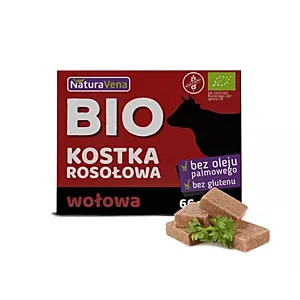 BIO Kostka Rosołowa Wołowa 66 g - Naturavena