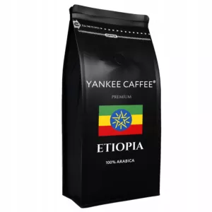 Kawa ziarnista 1kg Arabica świeżo palona Etiopia Do ekspresu i przelewu