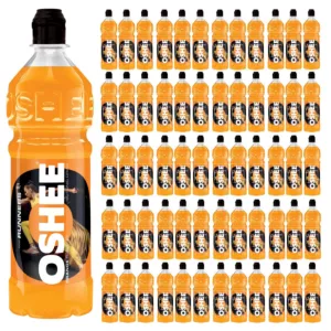 60x OSHEE Isotonic Drink pomarańcza 750 ml
