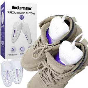 Suszarka do butów/rękawiczek/skarpet z dezynfekcją UV Heckermann® R8 Biały