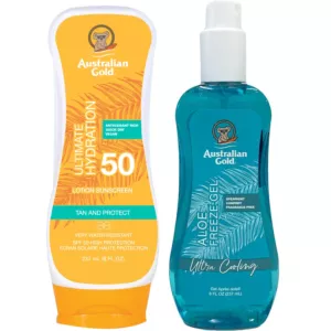 Australian Gold Lotion Sunscreen SPF50 + Aloe Freeze Gel