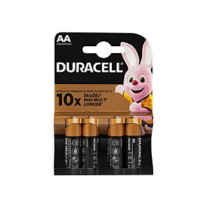 Bateria alkaliczna AA 1.5 DURACELL 4 Sztuki