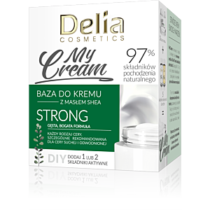 DELIA Baza do kremu MyCream STRONG z masłem shea, gęsta, bogata formuła, 50ml