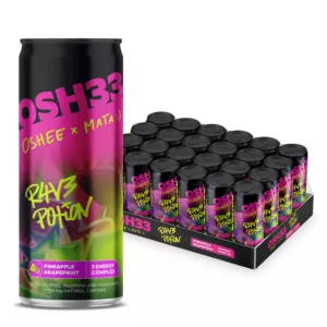 24x OSHEE Mata Rave Potion ananas - grejpfrut 250 ml