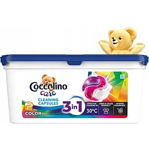 Coccolino Care Color Kapsułki 3w1 Do Prania Kolorowych Tkanin 27 Prań