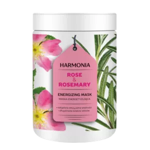 HARMONIA Maska do włosów energetyzująca ROSE & ROSEMARY - 1000g