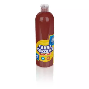 Farba szkolna Astra 500 ml - brązowa