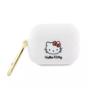 Hello Kitty Silicone 3D Kitty Head - Etui AirPods Pro 2 (biały)