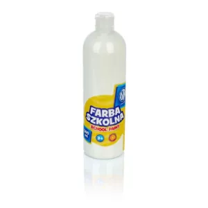 Farba szkolna Astra 500 ml - biała