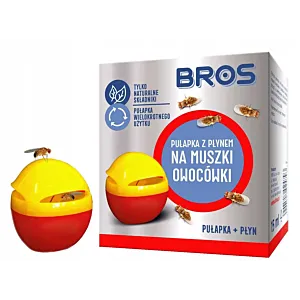 BROS - pułapka z płynem na muszki owocówki