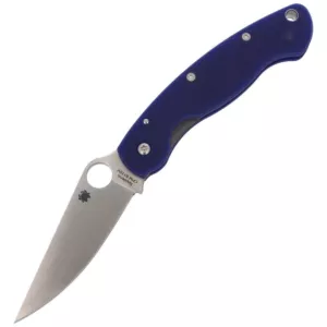 Nóż Składany Folder Spyderco Military G-10 Dark Blue CPM S110V C36GPDBL