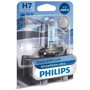 Żarówka H7 PHILIPS WhiteVision ultra 12V 55W