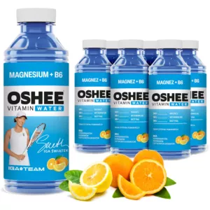6x OSHEE Vitamin Water magnez + B6 555 ml