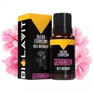 Olejek eteryczny geranium - 10 ml Bilovit