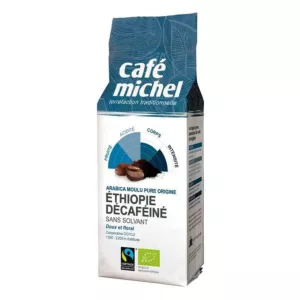 Kawa mielona bezkofeinowa arabica Etiopia fair trade BIO 250g