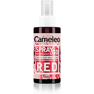 DELIA Cameleo Koloryzujący spray do włosów Cameleo Spray&Go, 150ml Czerwień