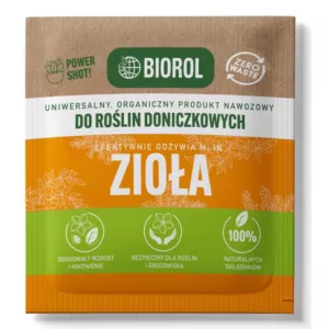 Nawóz organiczny BIOROL Power Shot 50g do ziół Odżywka na zioła