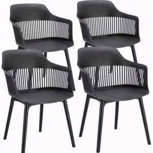 4 x Krzesło CORNIDO czarne