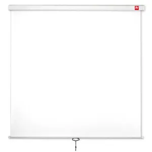 AVTek Ekran ścienny ręczny Wall Standard 200 (1:1, 200x200cm, powierzchnia biała, matowa)