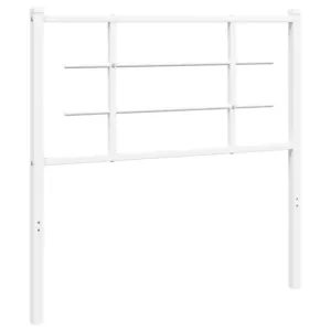 Metalowe wezgłowie, białe, 100 cm