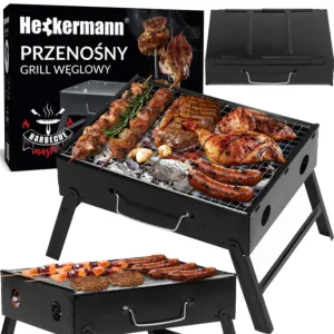 Grill węglowy składany Heckermann DS-06