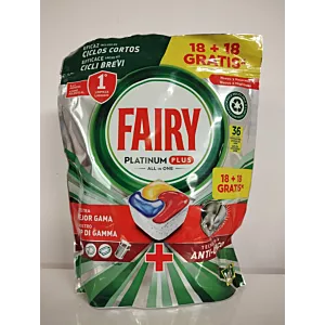 Fairy tabletki do zmywarki All in One Platinum Plus 18+18