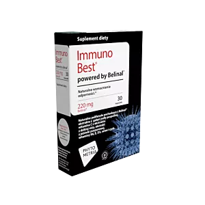 IMMUNO BEST z ekstraktem Belinal® 30 kaps - na odporność i przeziębienie