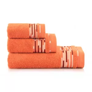 Ręcznik Grafik 70x140 pomarańczowy