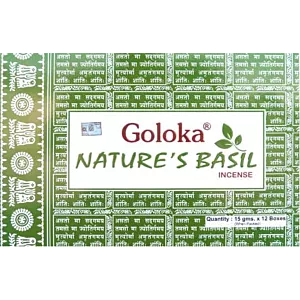 Kadzidło Goloka Nature's Bazylia Masala 15g