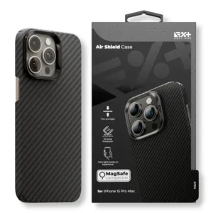 NEXT ONE Etui AirShield MagSafe Carbon iPhone 15 Pro Max