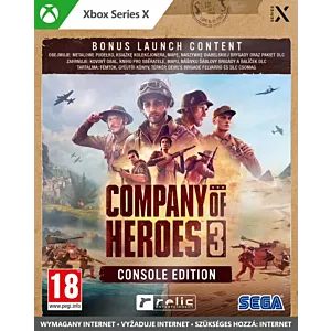 Company of Heroes 3 Console Launch Edition STEELBOOK PL/ENG (XSX)